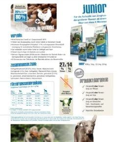 Bewi Dog Junior 12,5kg -Futternest Geschäft juniorzusammenfassung